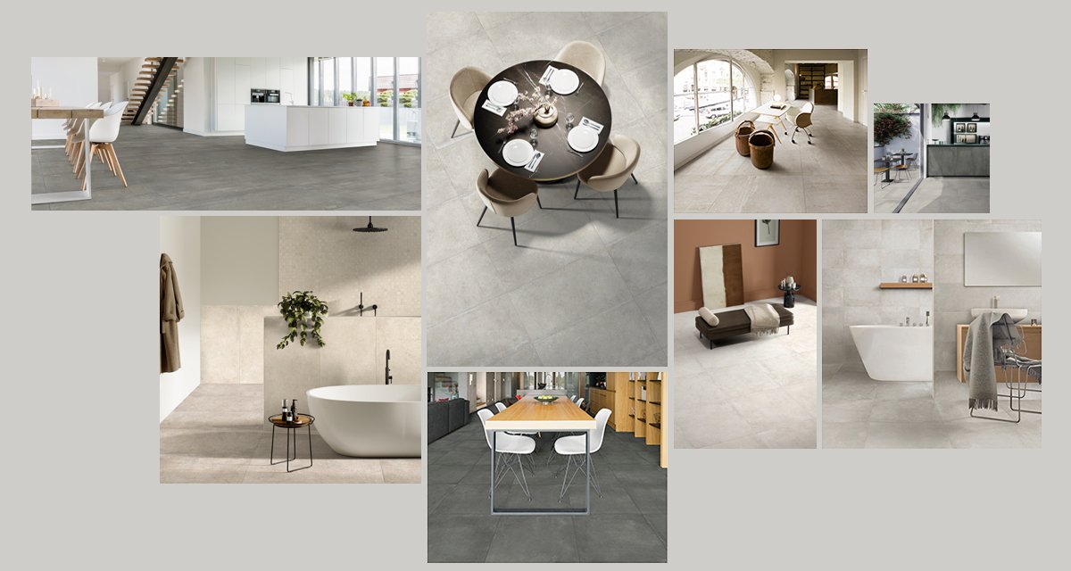 Concrete-effect-porcelain-tiles-Capri-Ceramiche Concrete effect porcelain tiles Capri Ceramiche